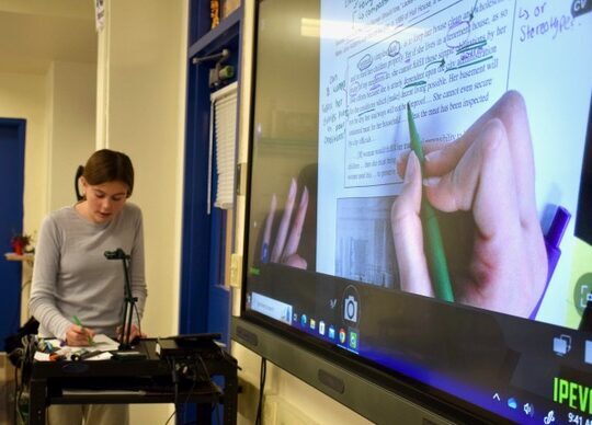Eighth Graders Dive Into History and Analyze Texts (8)